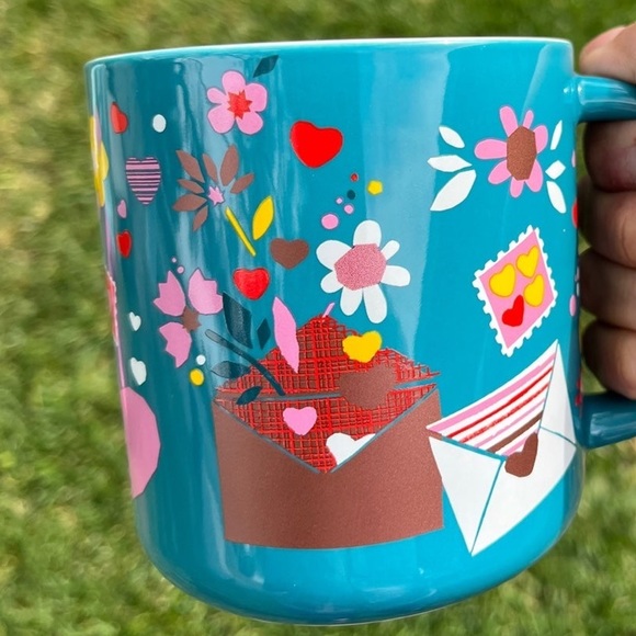 🔴RARE Starbucks Valentines Confetti Mug Brand New - Picture 3 of 6